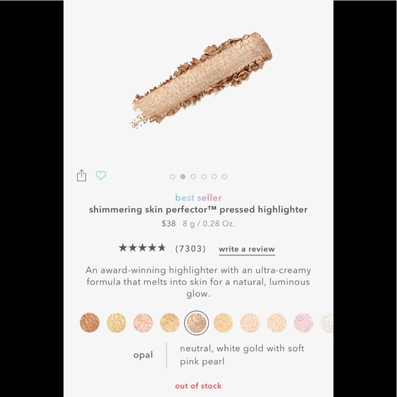 Becca Opal Shimmering Skin Perfector Pressed - Picture 8 of 15